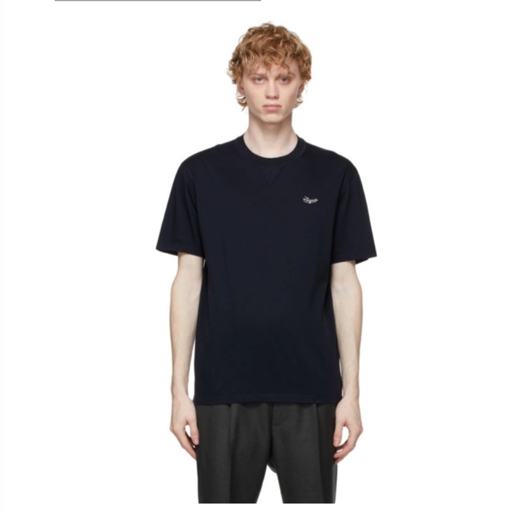 Ermenegildo Zegna Black Cotton T-Shirt